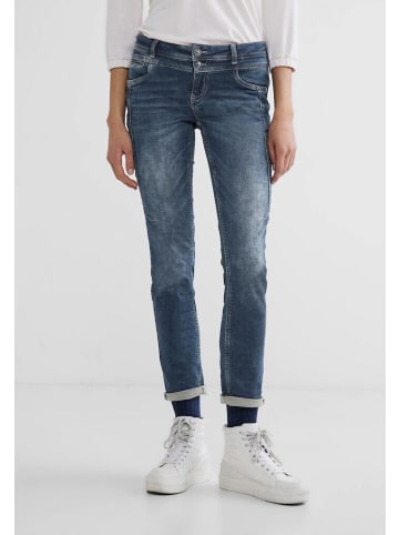 Street One Jeans in knitted mid indigo wash