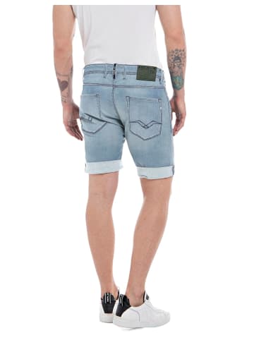 Replay Short RBJ.901 regular/straight in Blau