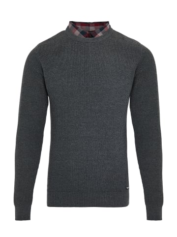 Threadbare Strickpullover Alexander in Charcoal Marl