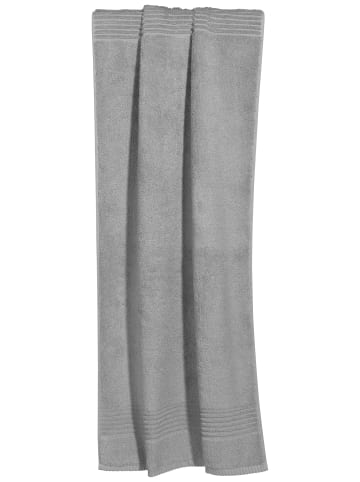 Erwin Müller Frottier Badetuch Konstanz in silber