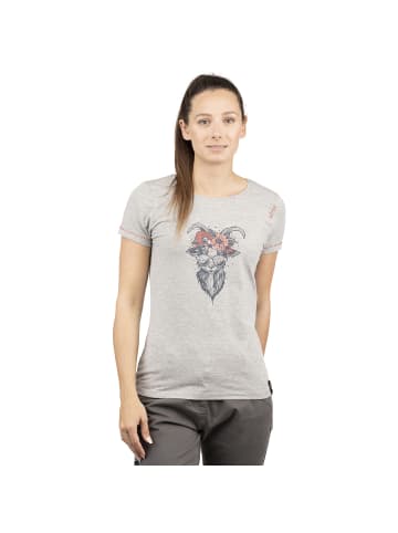 Chillaz W SAILE ALPS LOVE T-SHIRT in Grau