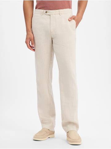 Nils Sundström Leinenhose Nielson in beige