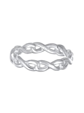 Elli Ring 925 Sterling Silber Infinity in Silber