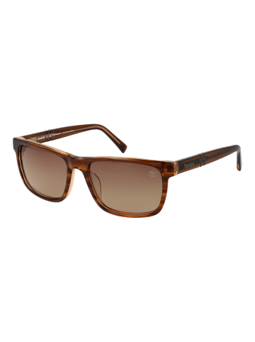 Timberland Herren Sonnenbrillen Rechteck Braun