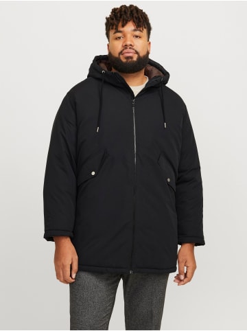 JACK & JONES PLUS Parka in Black