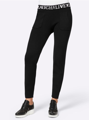 Heine Strickhose in schwarz