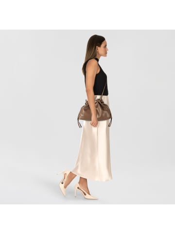 Liu Jo Riccy Schultertasche M 30 cm in mocha