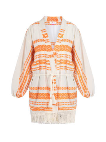 IZIA Damen Kimono in Orange