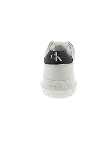Calvin Klein Chunky Cupsole Mono LTH Sneaker Weiß