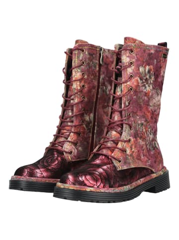 LAURA VITA Stiefel in Rubinrot