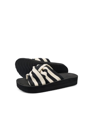 Flip Flop Slides "wedgy*twist" in Schwarz