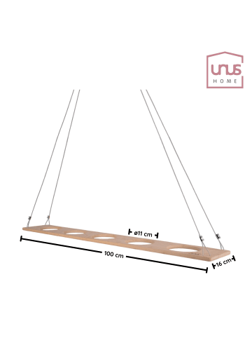 UNUS Kräuterregal, Kräuteraufhänger in Natur