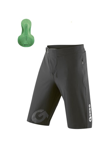 Gonso MTB Shorts Sitivo Green in Schwarz