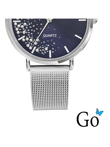 Girl Only Analog-Armbanduhr Girl Only Mademoiselle silber mittel (ca. 36mm)