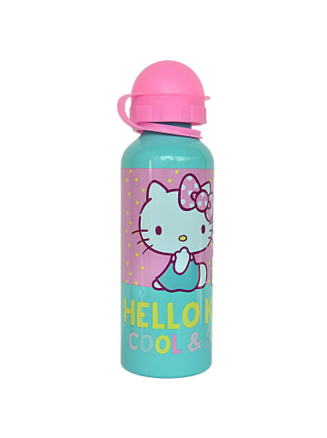 Hello Kitty Alu-Trinkflasche Hello Kitty 520 ml in Türkis