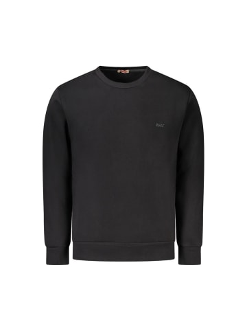 Rifle Schwarz Baumwolle Herren Sweatshirt