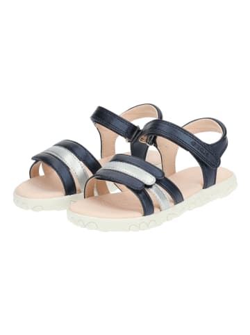 Geox Sandalen in Blau/Silber