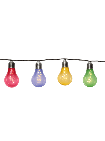STAR Trading Solar Lichterkette Glow in Bunt