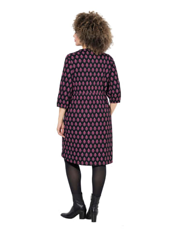 Ulla Popken Jerseykleid in rot pink