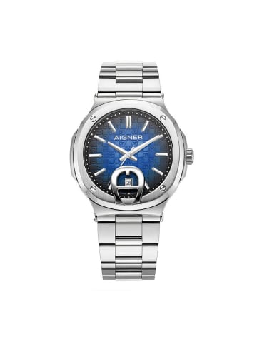Aigner Quarzuhr für Herren in silber
