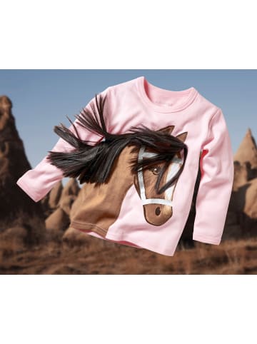 ZIEGFELD Longsleeve "Pony Linda" in Rosa