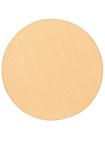 Sisal Teppich Klassisch Rund in hellbraun