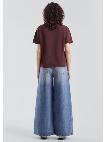 QS T-Shirt in 49D1_bordeaux