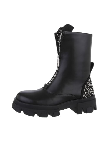 Ital-Design Stiefelette in Schwarz