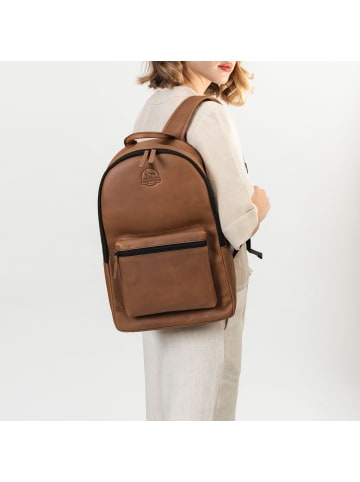 Farmhood Nashville Business-Rucksack Leder 44 cm Laptopfach in brown 2