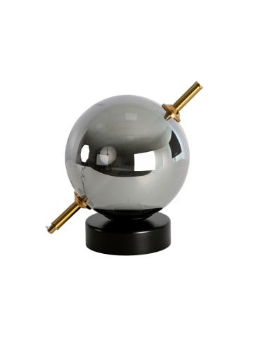 The Lumine Tischlampe 8090 in Schwarz / Gold – (B)35 x (H)25 x (T)20 cm