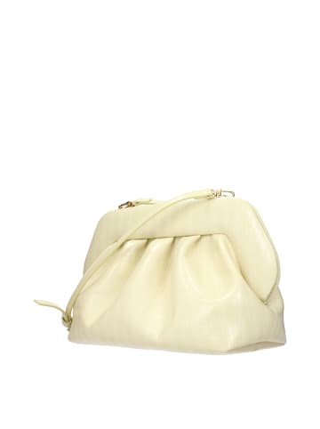 THEMOIRè Beige Leder Clutch Tasche
