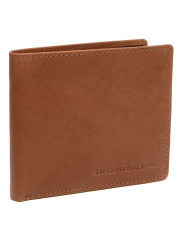 The Chesterfield Brand Orleans Geldbörse RFID Schutz Leder 11 cm cognac