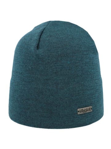 Eisglut Strickmütze in blau