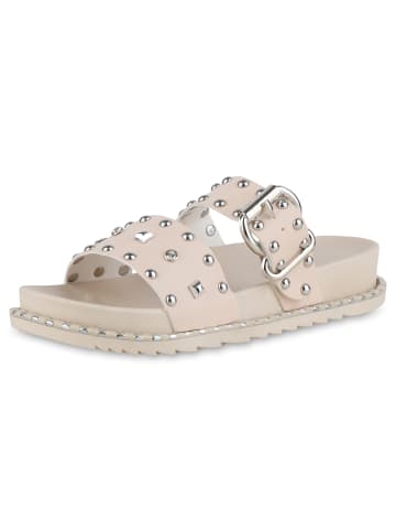 VAN HILL Pantoletten Verity in Beige