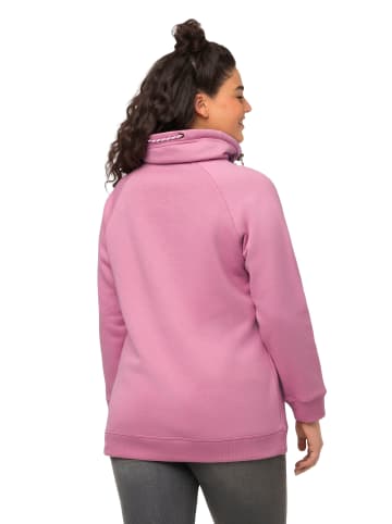 Ulla Popken Sweatshirt in himbeere