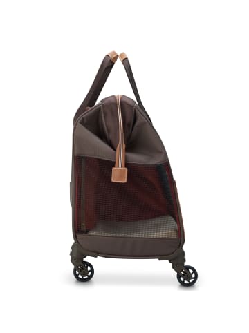 Delsey Chatelet Air 2.0 4-Rollen Transporttasche für Haustiere 45 cm in braun