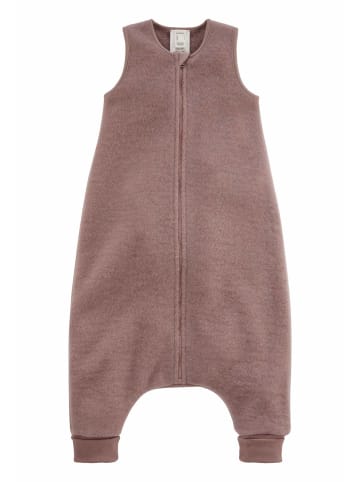 Hessnatur Hessnatur Wollfleece Schlafsack aus reiner Bio-Merinowolle in mauve