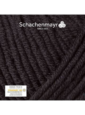 Schachenmayr since 1822 Handstrickgarne Merino Extrafine 85, 50g in Black