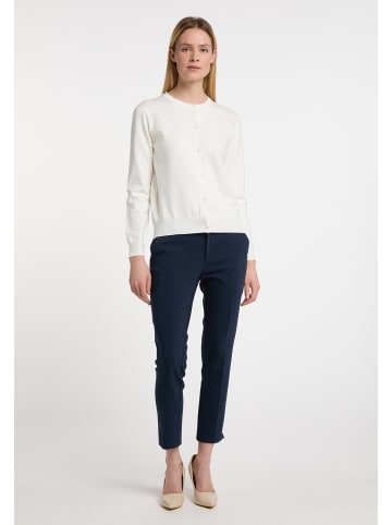 DreiMaster Damen Strickjacke in Wollweiss