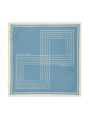 Marc O'Polo DENIM Quadratisches Tuch in Light Blue
