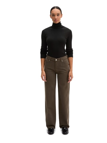 Marc O'Polo Jeans Model Linn wide in Burnt Coffee
