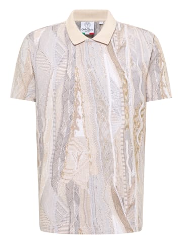 Carlo Colucci Poloshirt Egg in Beige