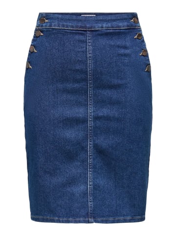 ONLY Jeansrock in Dark Blue Denim