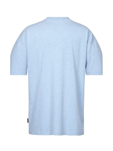 naketano Oversize T-Shirt Big Adonis Amazing Blue Melange