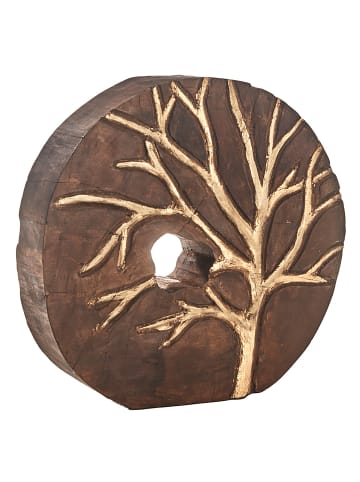 kobolo Dekofigur TREE33 in Braun