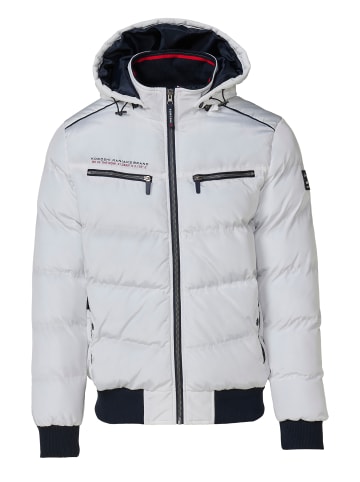 KOROSHI Steppjacke in weiß