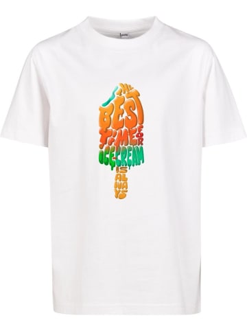 Mister Tee Shirt "Kids Ice Cream Tee" in Weiß