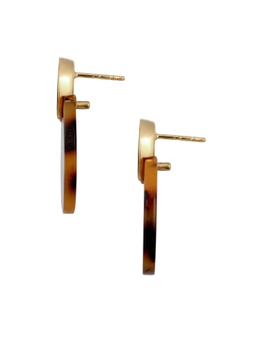 Elli Ohrringe 925 Sterling Silber Geo in Gold