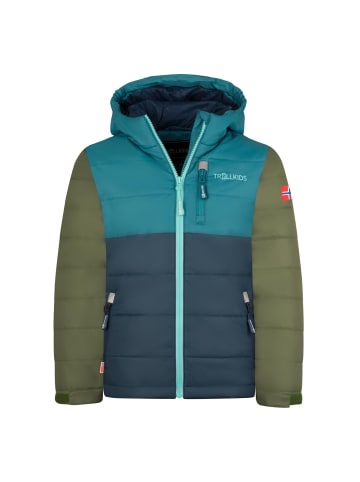 Trollkids Ski-/Snowboardjacke Hemsedal in dark marine/pine green
