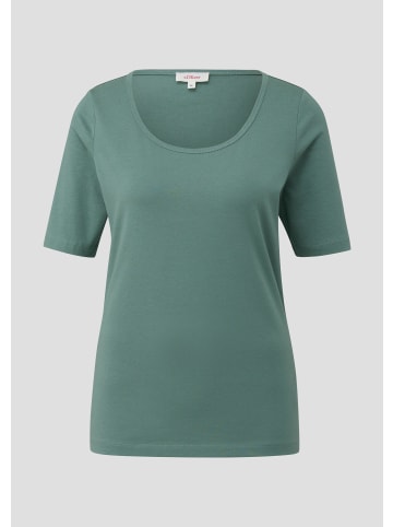 s.Oliver T-Shirt in 6575_petrol